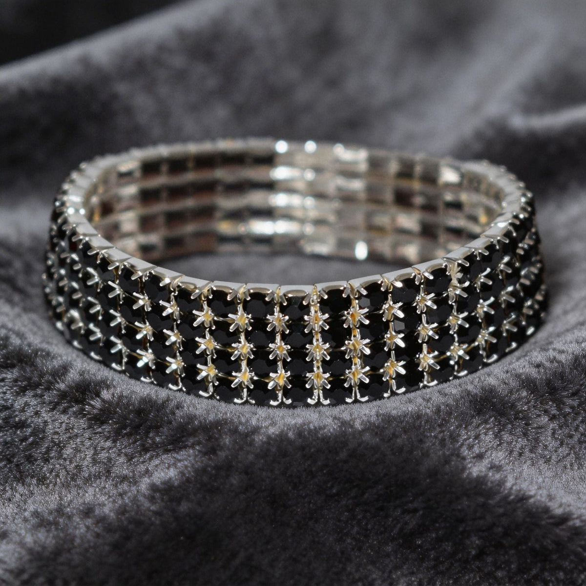 Fashion Bridal Zircon Shiny Rhinestone Wedding Formal Bracelets