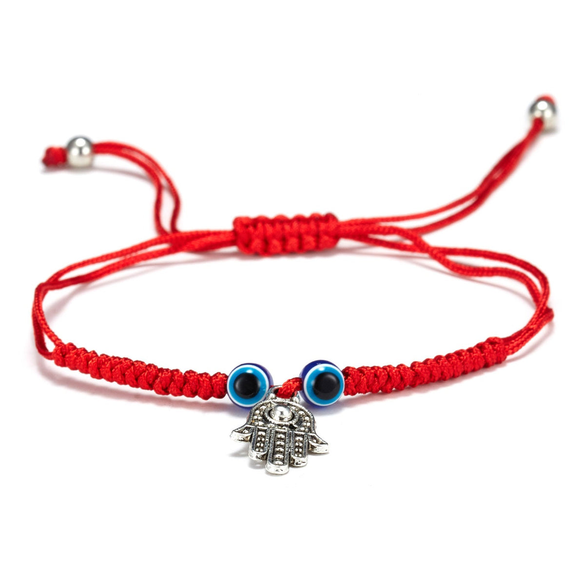 Women's Blue Eyes Fashion Simple Palm Chain Artistic Adjustable Carrying Bracelet