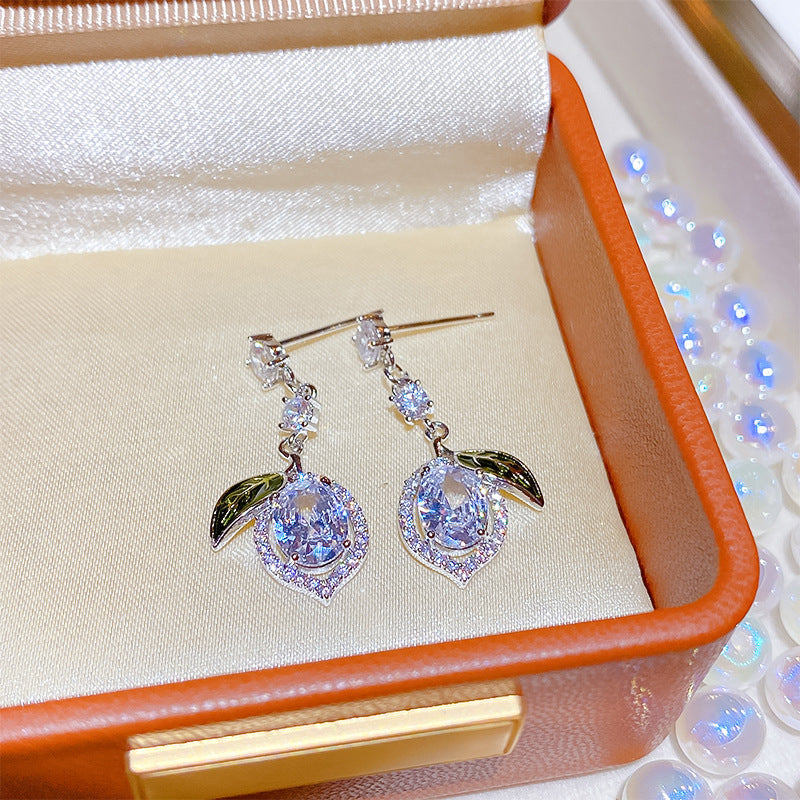 Flower Collection Real Gold Plating Quality Sweet Earrings
