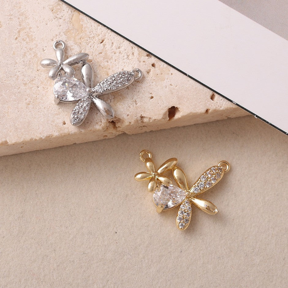 Fashion Commuter Light Luxury Dragonfly Design Pendant