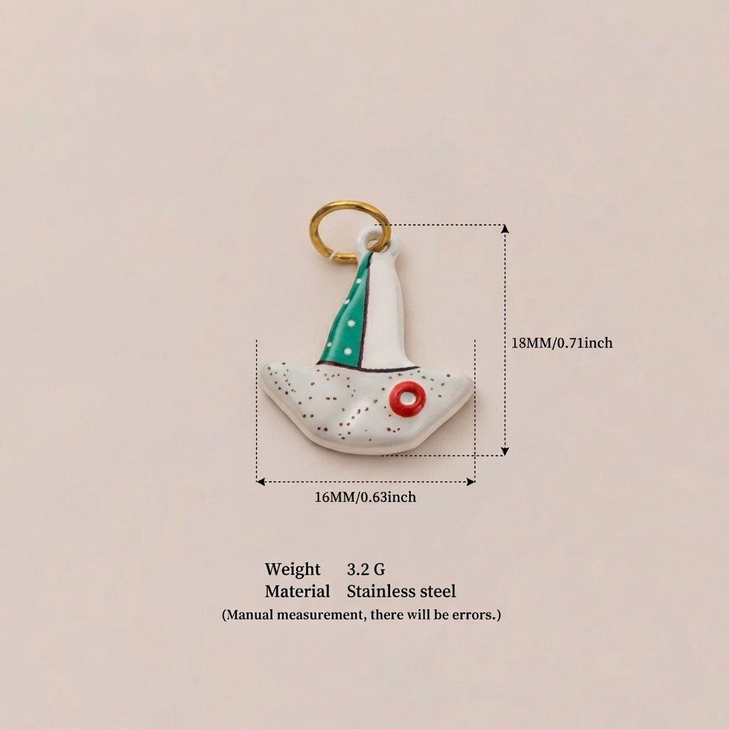 Inner Stainless Steel Gold Color Protection Vacuum Pendant