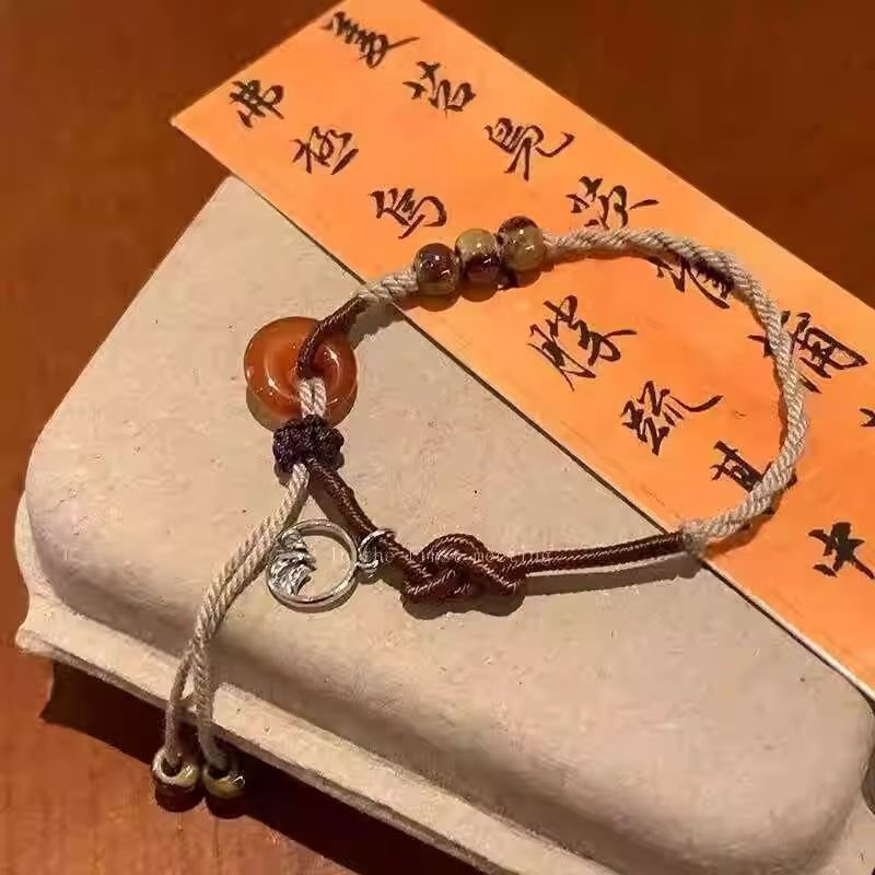 Style National Fashion Butterfly Beaded Female Good-looking Niche Bracelet