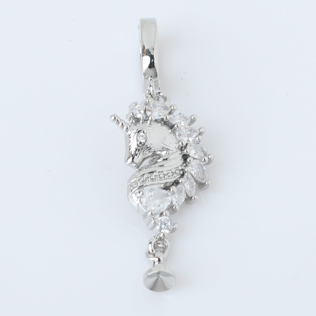 Beads Holder Large Single Eardrop Frame Lucky Exquisite Universal Pearl Pendant