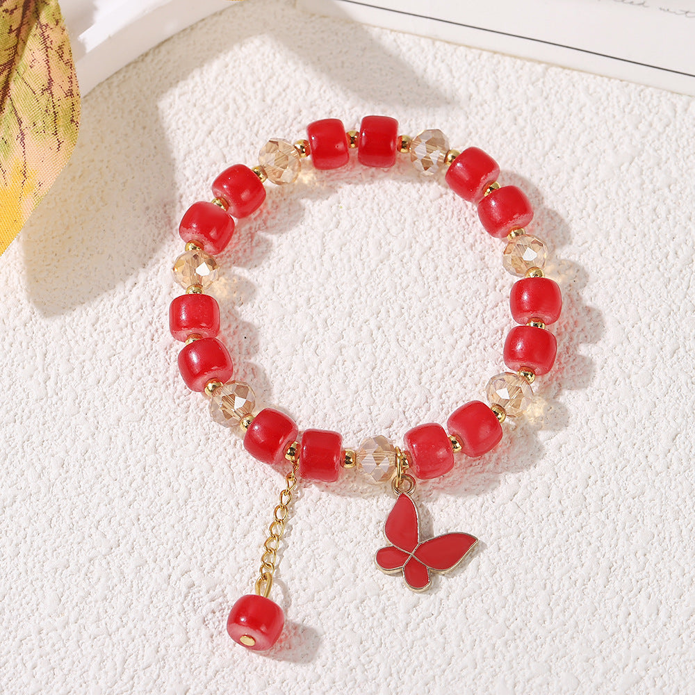 Style Chinese Imitation Aventurine Festival High Blessing Pendants