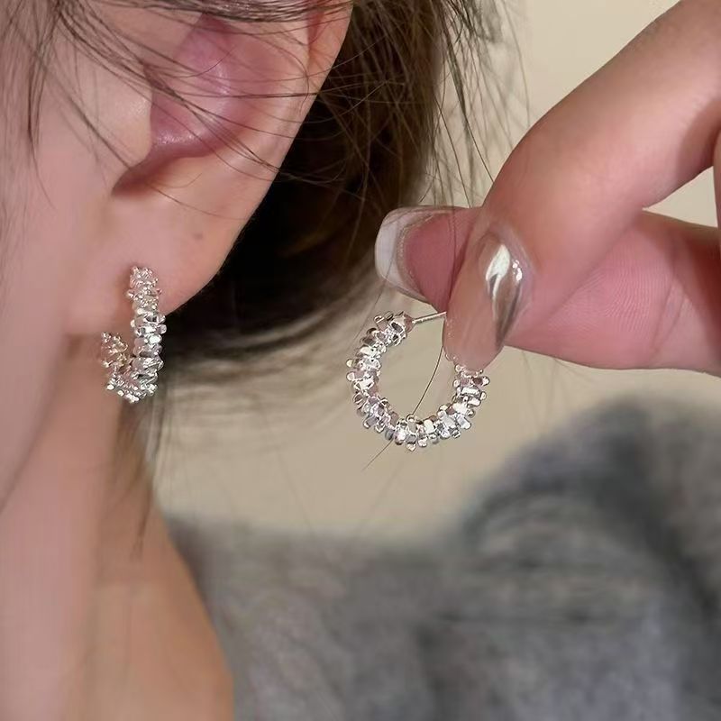 Zircon Cross Female Design High-grade Small Rings