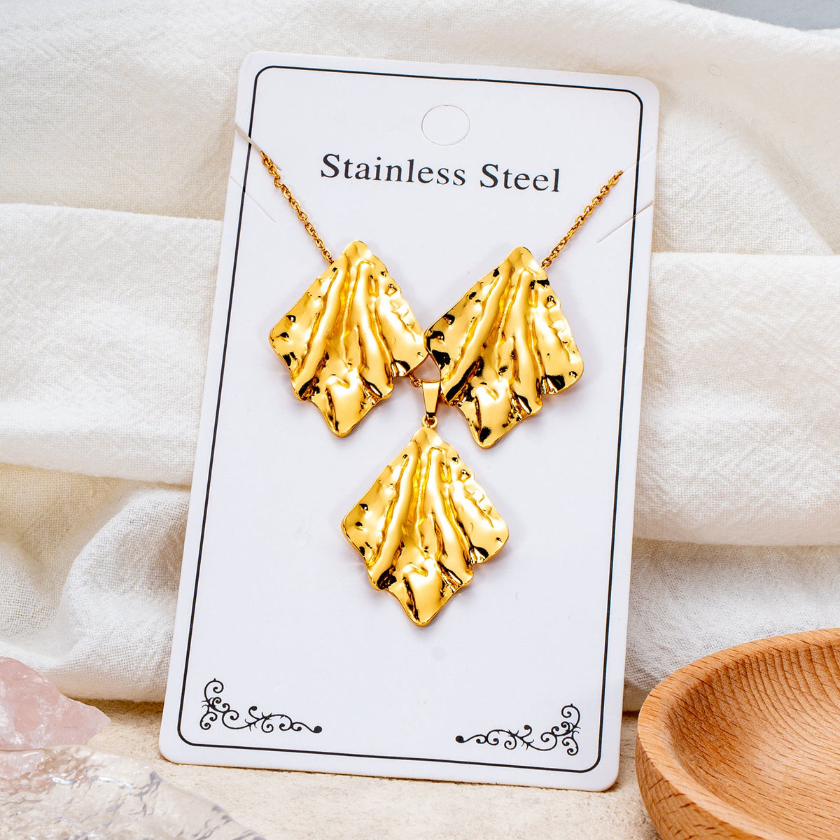 Best-selling Fashion Personality Stainless Steel Variety Of Jewelry Set