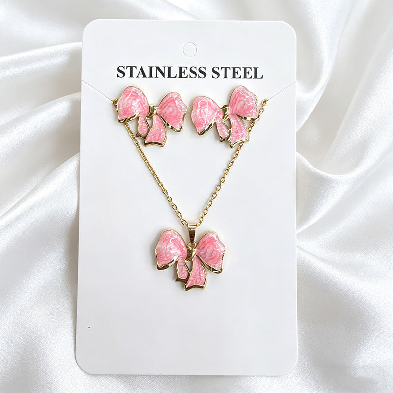 Stainless Steel Enamel Titanium Fashion Personality Necklaces