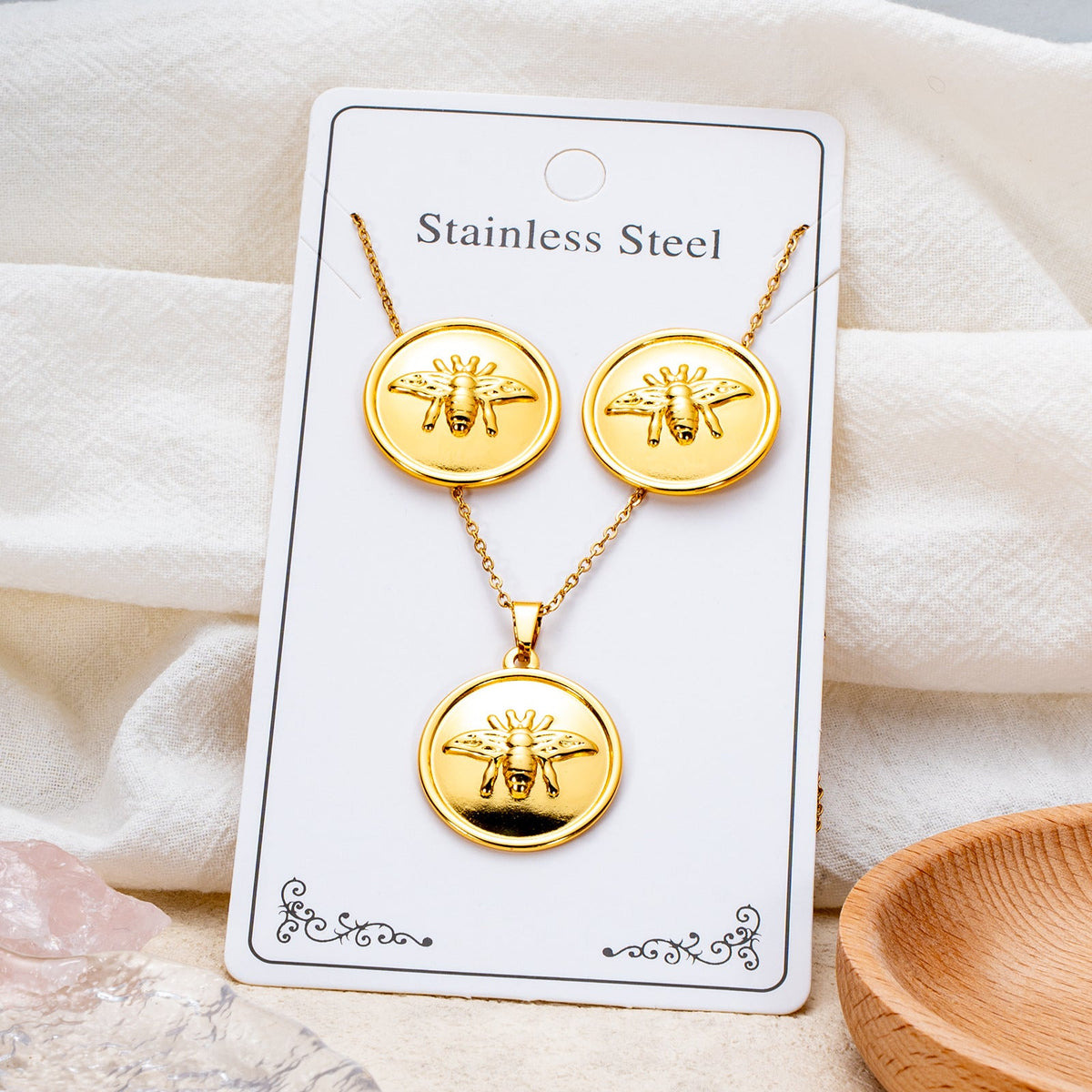 Best-selling Fashion Personality Stainless Steel Variety Of Jewelry Set