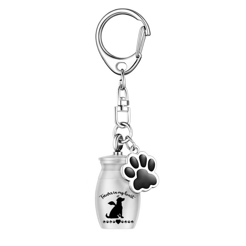 Commemorative Pet Urn Key Simple Small Jar Pendants