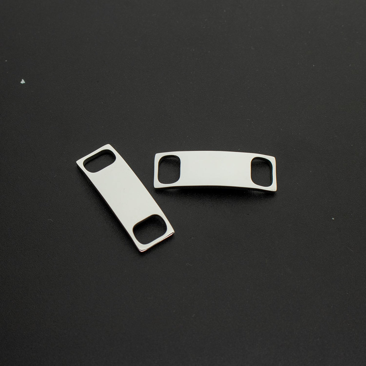 Stainless Steel Shoe Buckle Blank Engraved Pendant