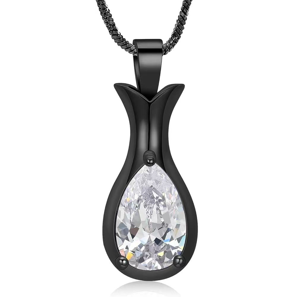 Steel Pet Memorial Cremains Package Can Be Opened Relatives Pendant