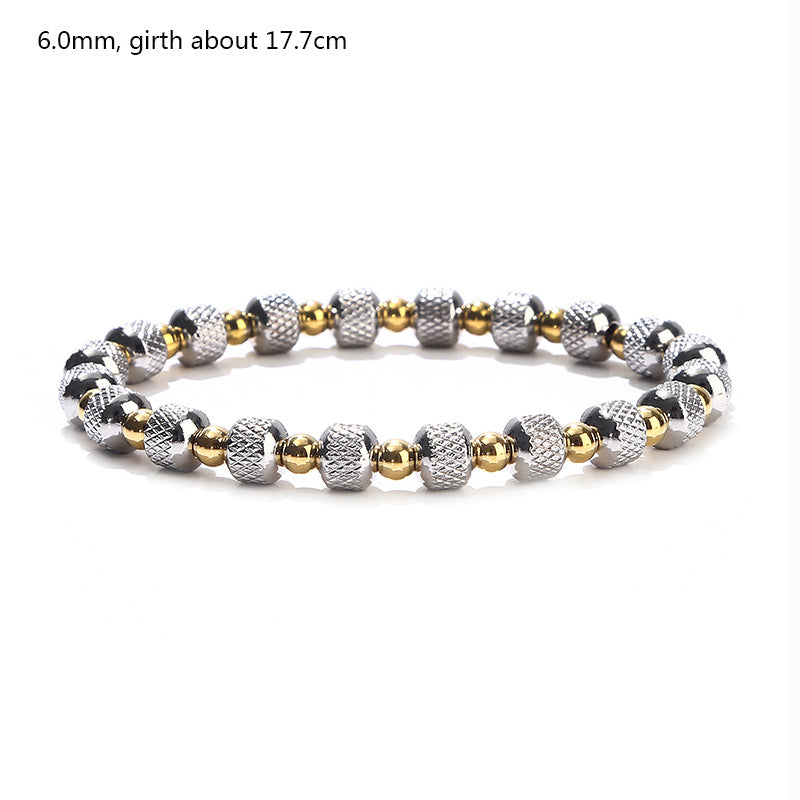 Metal Stainless Steel High-quality Gold Two-tone Bracelets