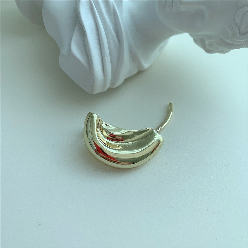 French Retro Metal Cuff Female Simple Stylish Personality Cold Style Ear Clip