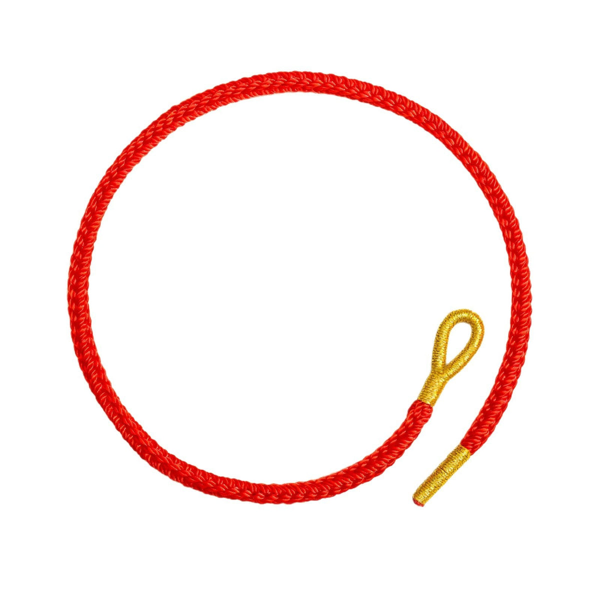 Beaded Plain Rope Life Red Hand-woven Braid Carrying Strap Wearable Bracelets