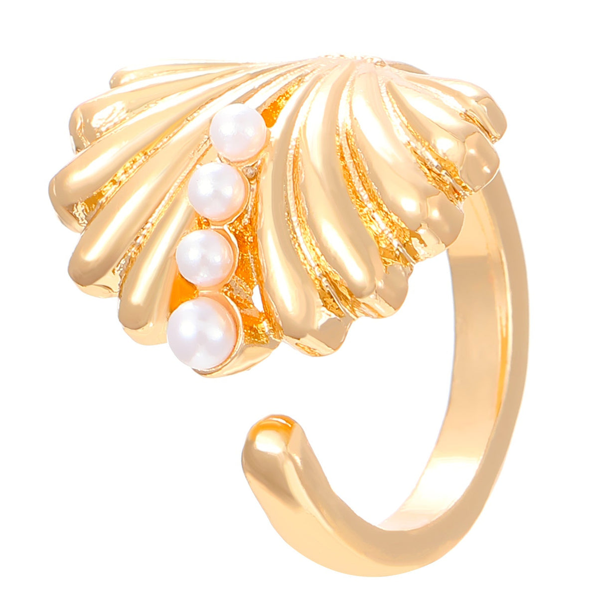 Starfish Spiral Pattern Ear Wind High Sense Ocean Jewelry Set