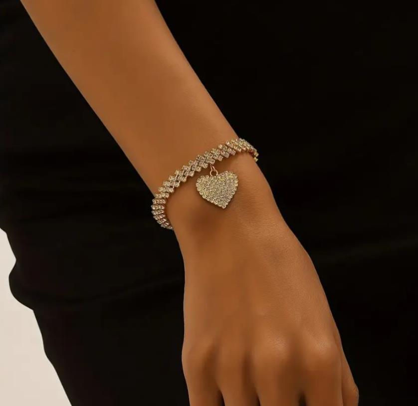 Trendy Beach Diamond Anklet Fashion Rhinestone Necklaces