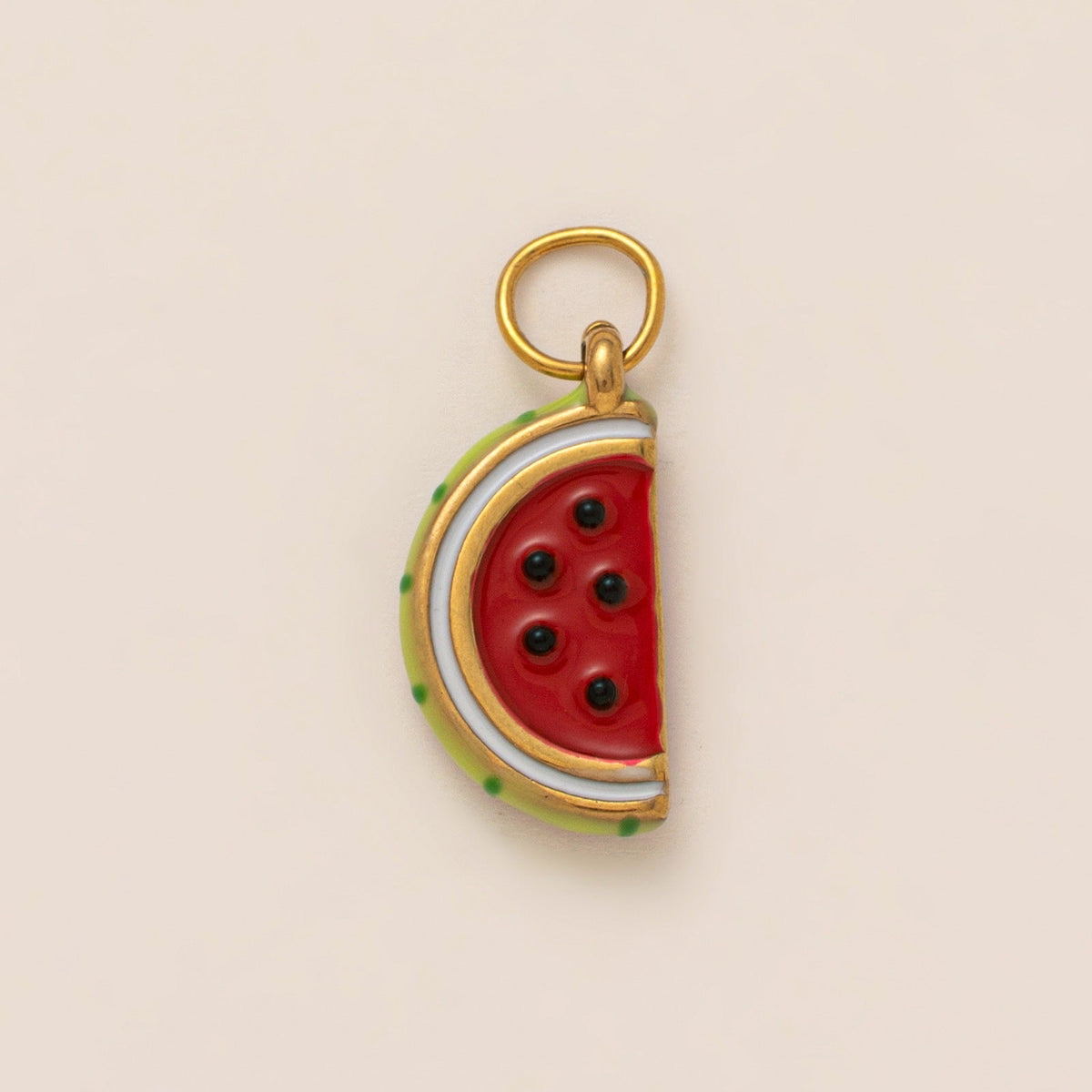 Women's Stainless Steel Fresh Fruit Parts Vacuum Plating Gold Pendants
