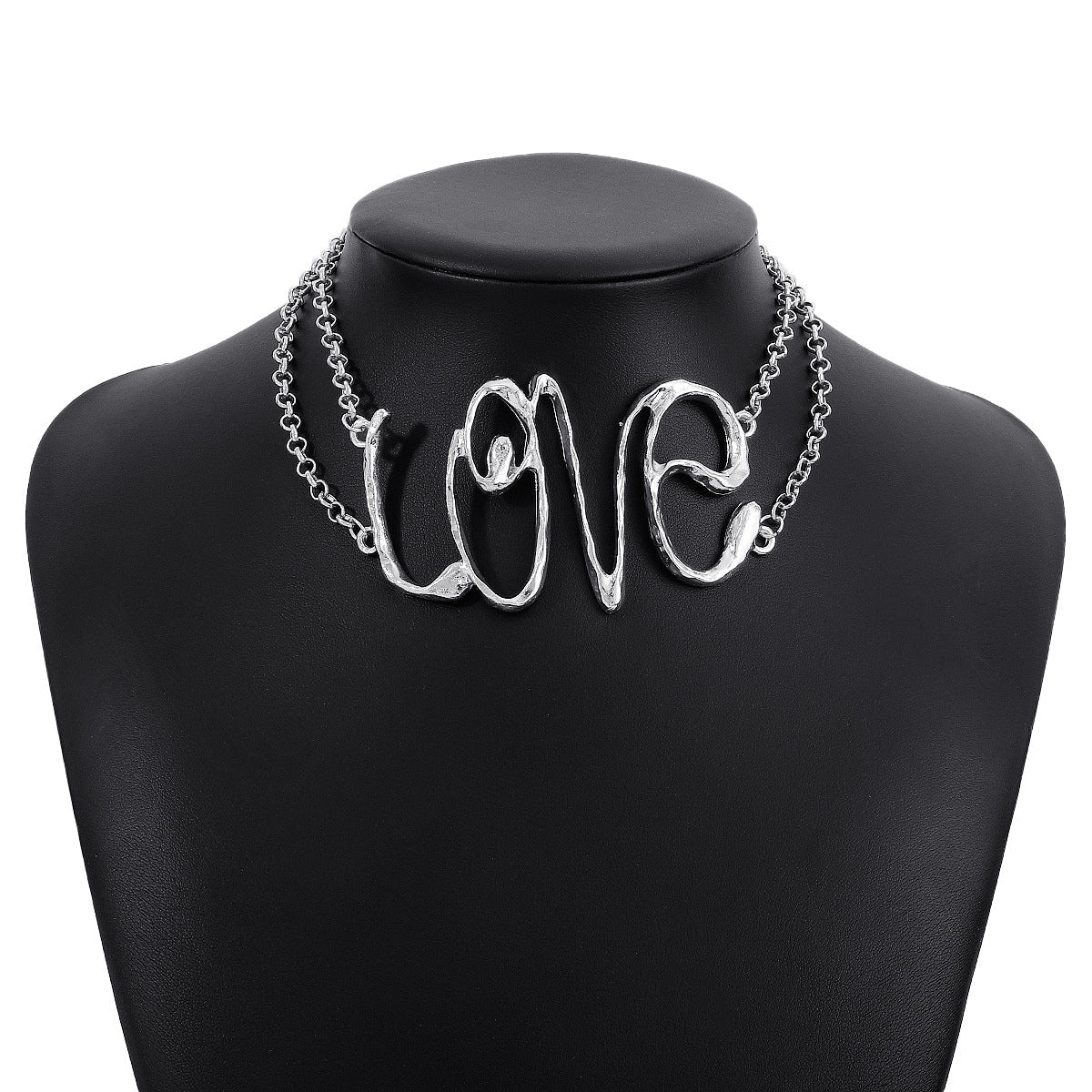 Trendy Street Style Fashion Creative Alloy Light Luxury Necklace