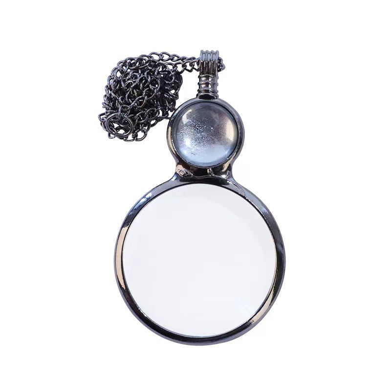 Mother's Day Alloy Magnifying Glass Gift Decorations Decoration Mother Small Pendant