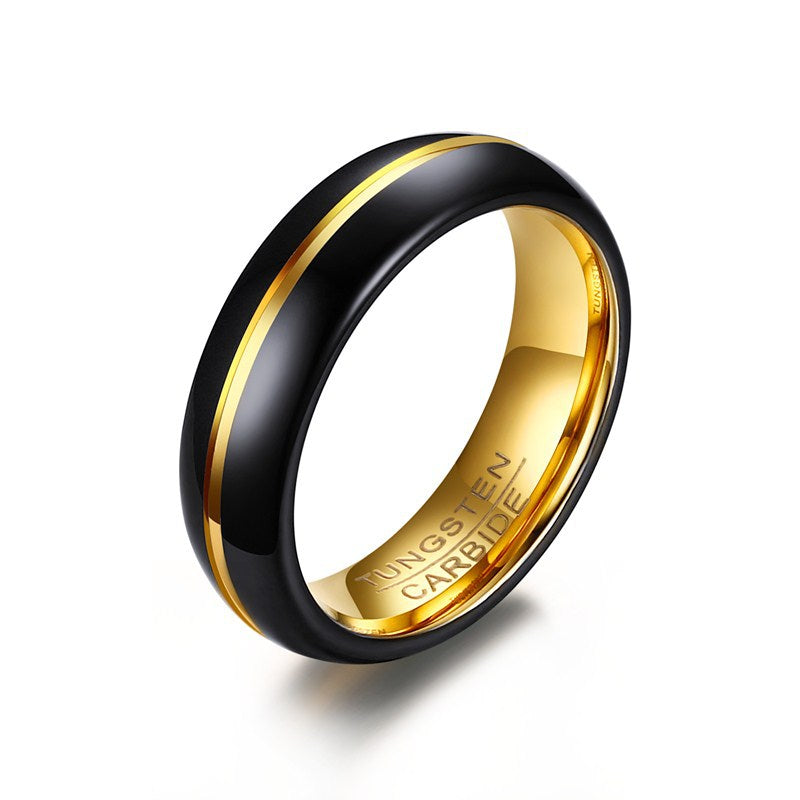 Men's Tungsten Steel Black Room Gold Bracelets