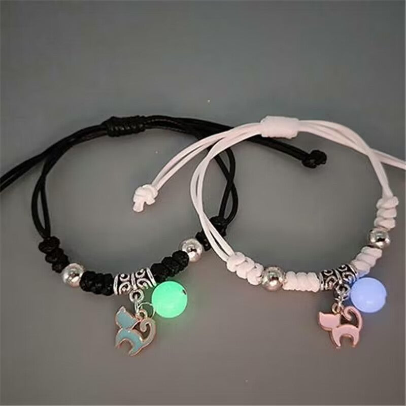 Women's & Men's Two Friendship Korean Fashion Couple Pair Gifts Bracelet