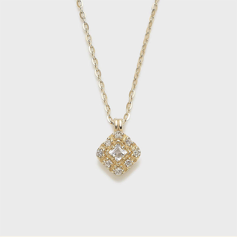 Natural White Mopping Pad Classic Style Jewelry Set