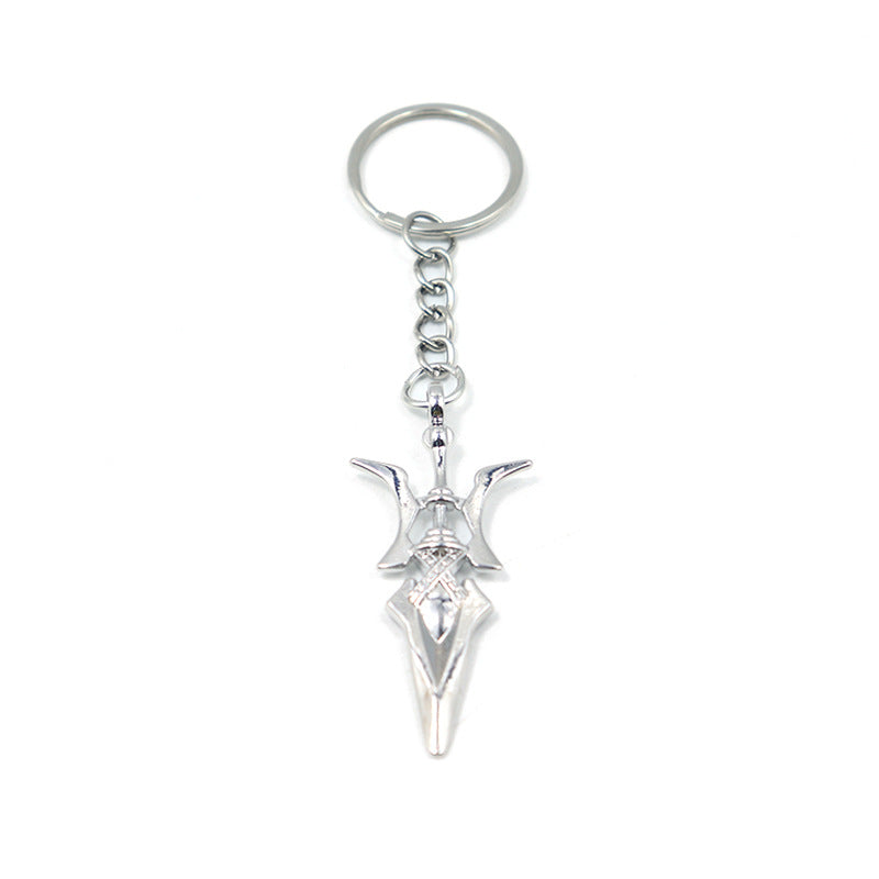 Anime Flayer Word Chain Keel Alloy Necklaces