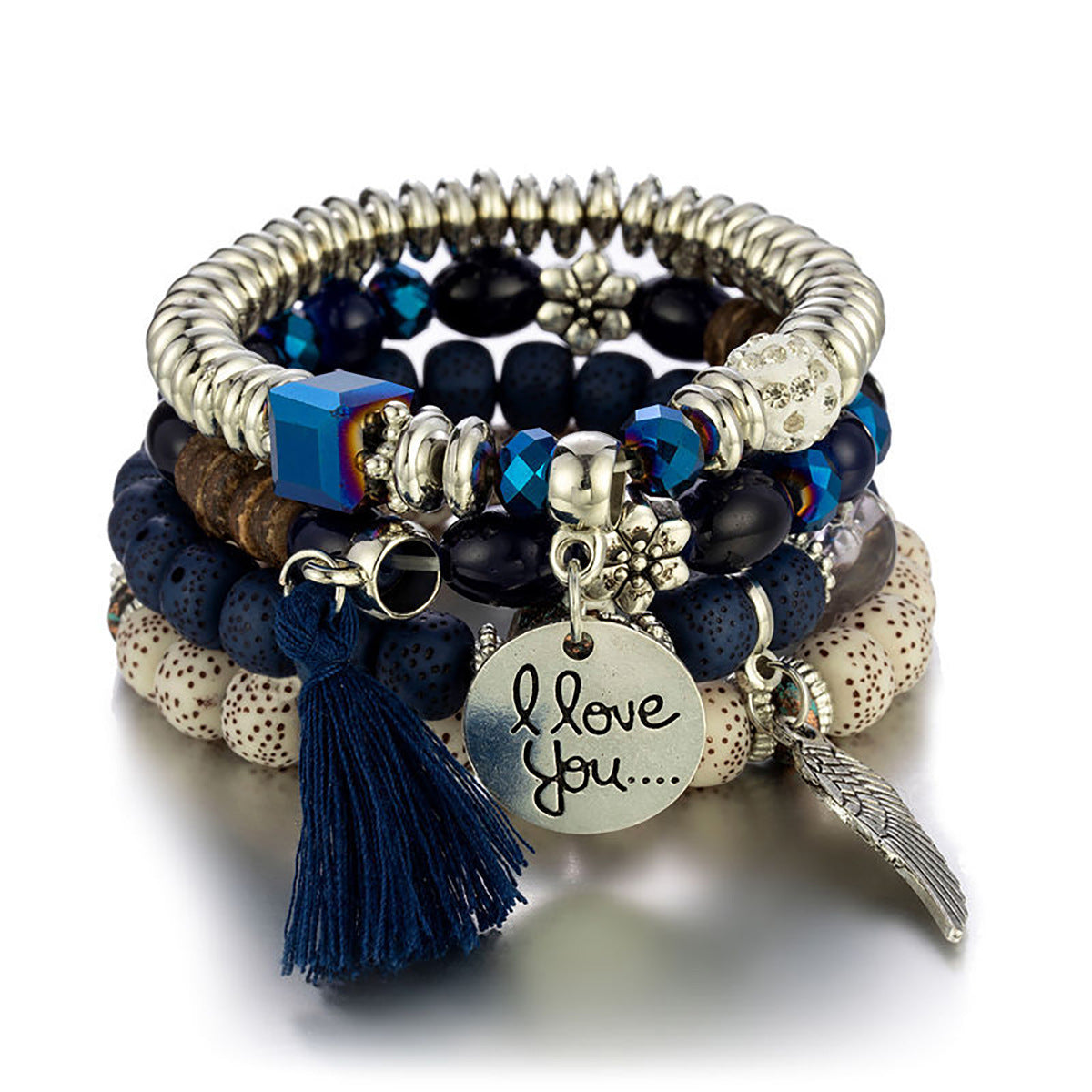 Women's Bohemian Creative Tassel Beaded Fashion Beads Bracelet