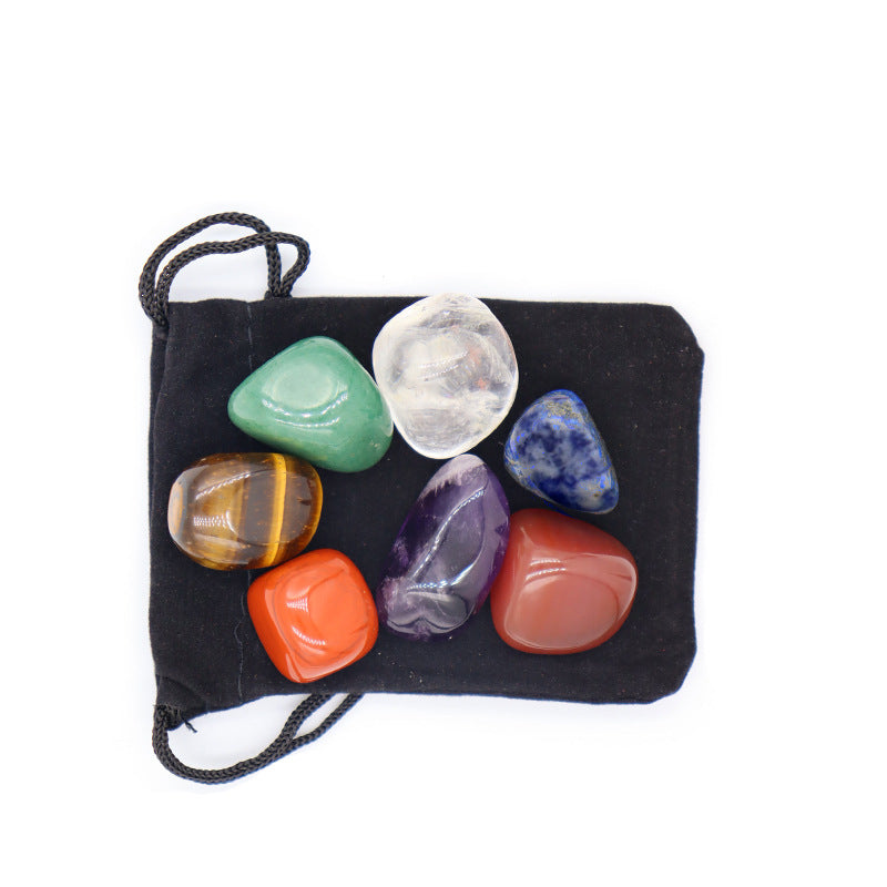 Large Particle Irregular Natural Stone Yoga Net Bracelets