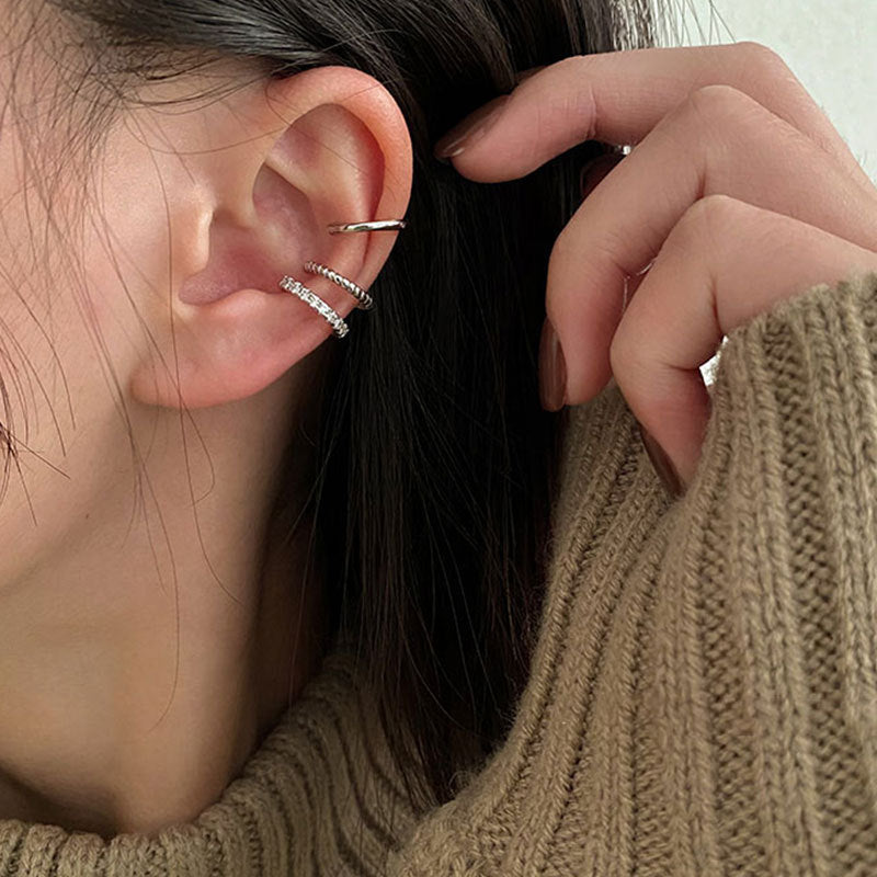 Bone Elegant High-grade Without Pierced Female French Style Ear Clip
