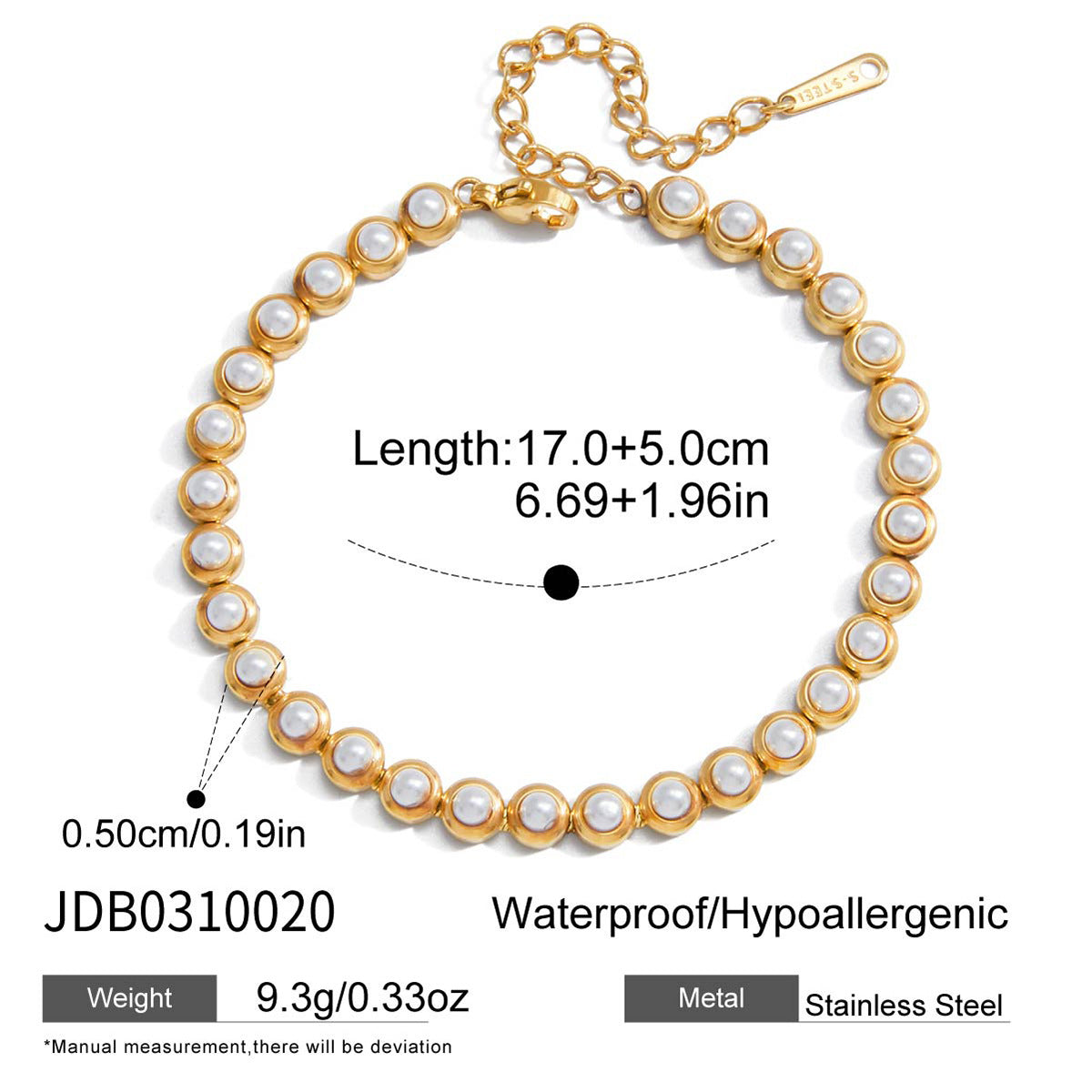 Pearl Light Luxury Minority Stainless Female Necklaces