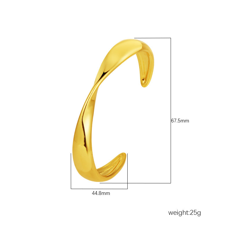 Classic Geometric Layered Retro Simple Female Bracelet