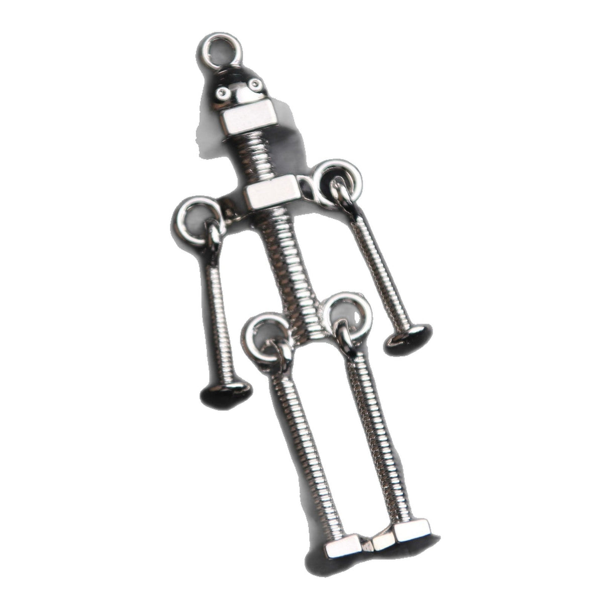 Women's & Men's Disco Punk Screw Robot Trendy Hip Hop Necklaces