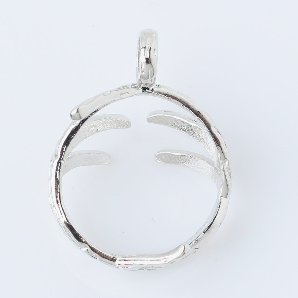 Beads Holder Large Single Eardrop Frame Lucky Exquisite Universal Pearl Pendant