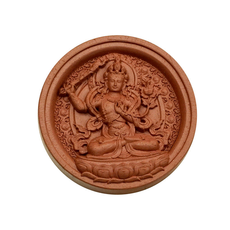 Mud Wiping Picture Multiple Options Huang Pendant