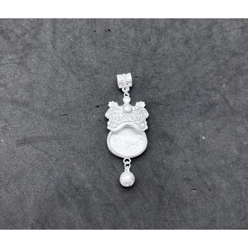Miao Sier Eardrop Frame Vintage Base Support Handmade Ethnic Pendant