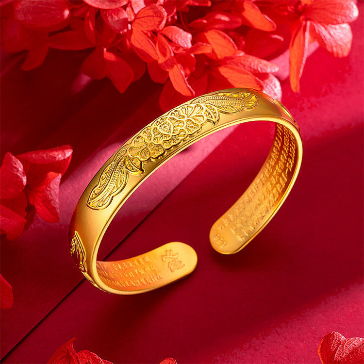 Live Broadcast Alluvial Heart Sutra Female Starry Sky Simple Bracelets
