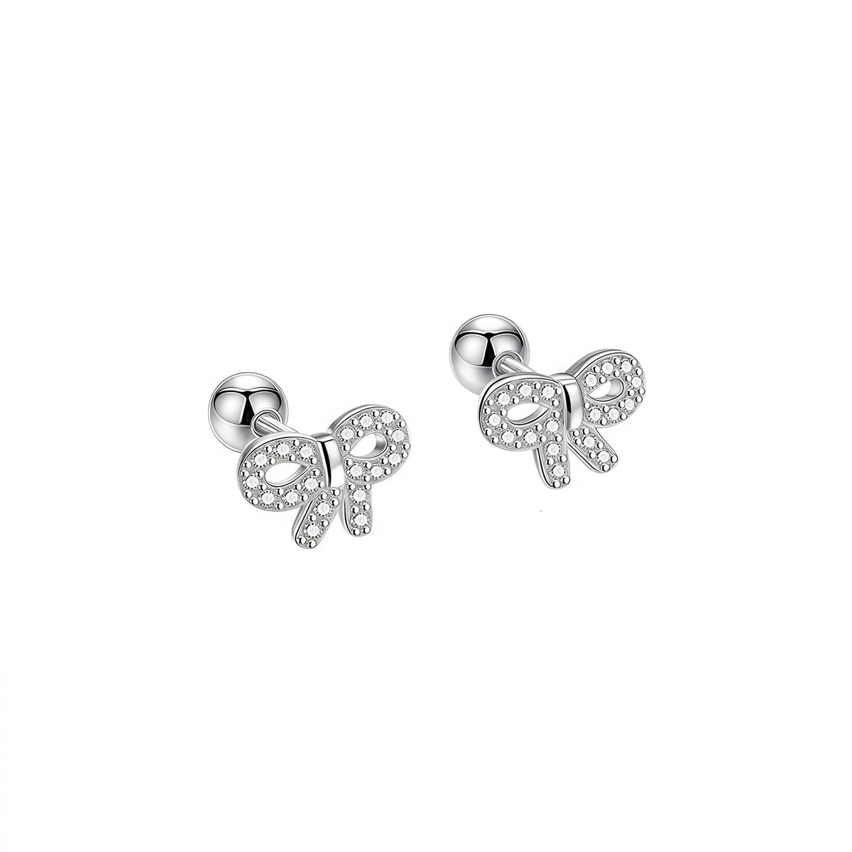 Women's Bow Zircon Exquisite Small Gentle Sweet Rings
