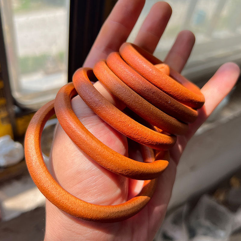 Saddle Leather Vintage Life First Layer Raise Bracelet