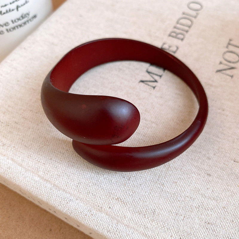 Acrylic Blooming Round Atmospheric Commute Minimalist Niche Bracelet