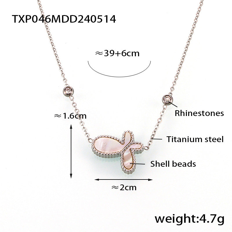 Gentle Lady Temperamental Butterfly Animal Design Jewelry Set