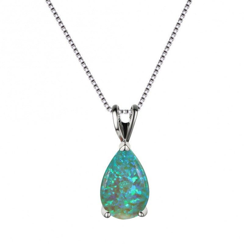 Water Drop Opal Female Temperament High Sense Pendants