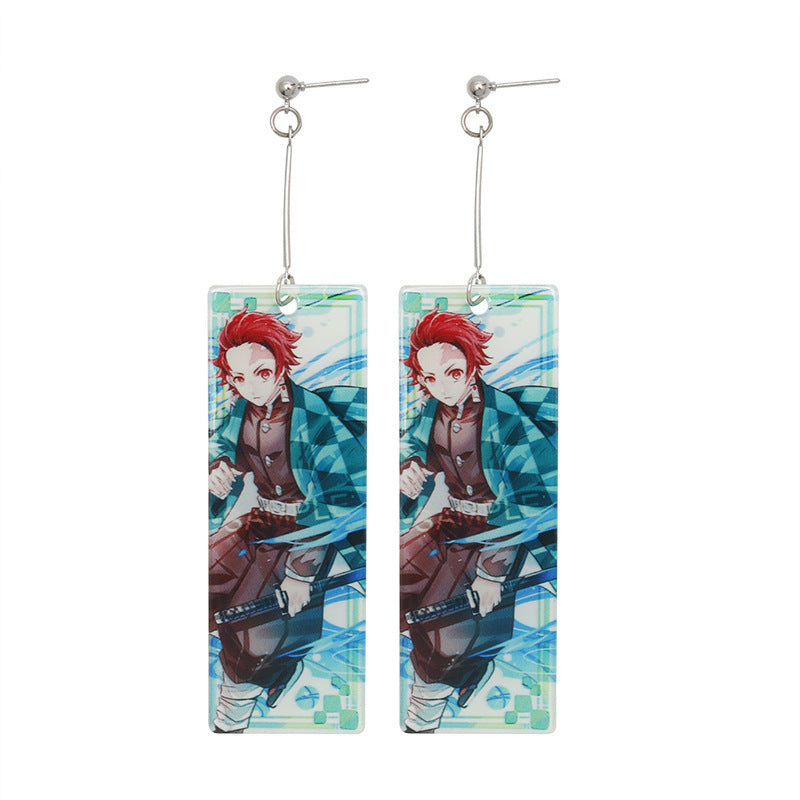 Anime Peripheral No Stove Door Ear Clip Rings