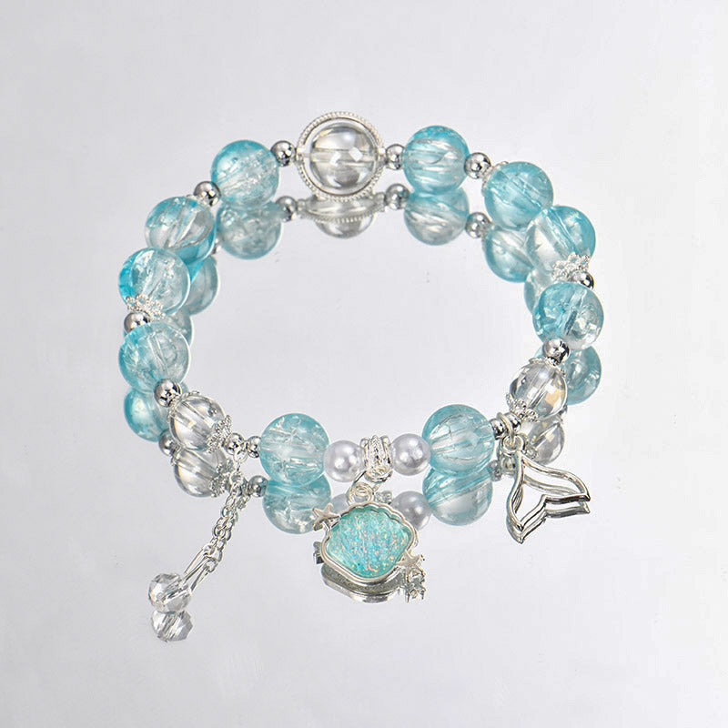 Design Fantasy Shell Mermaid Style Minority Simple High Sense Sweet Bracelet