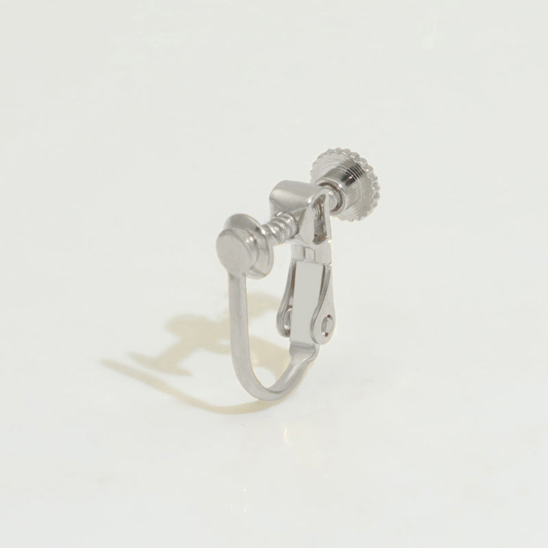 Screw Without Piercing Adjustable Spiral Hair Pin Ear Clip
