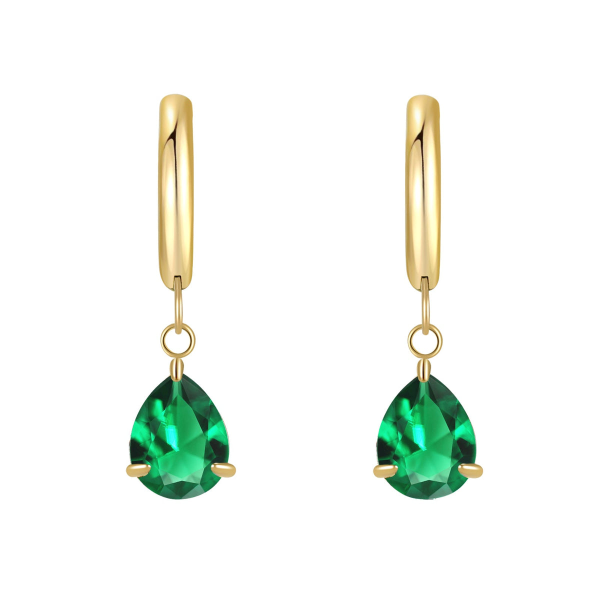 Titanium Steel Zircon Coil Small Ear Earrings