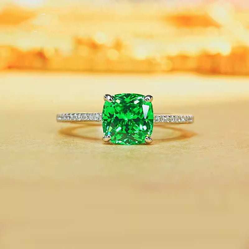 Luxury Emerald Cut With Versatile Including Jewelry Set