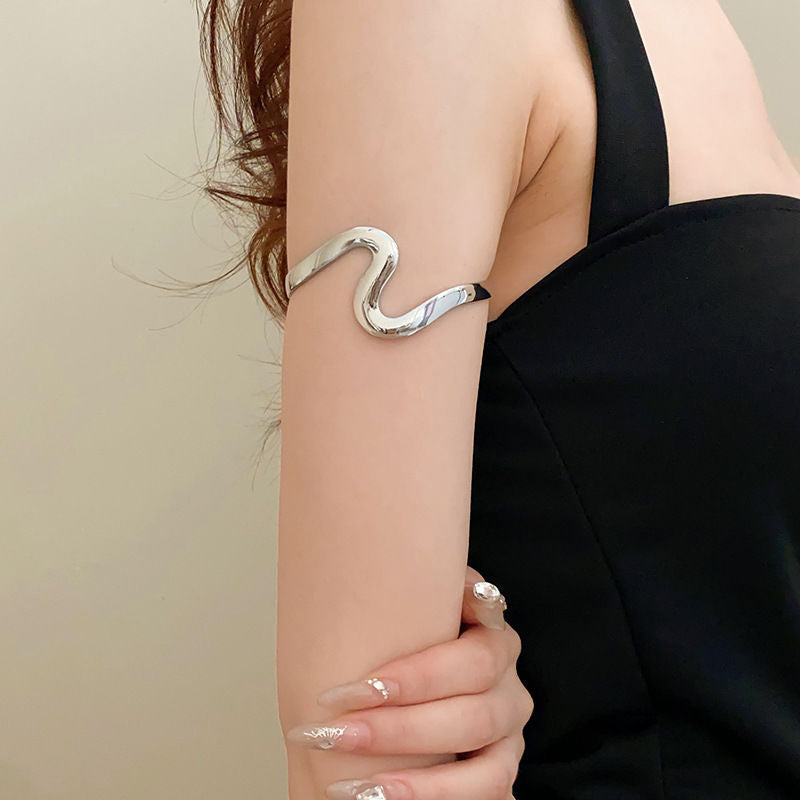 Acrylic Blooming Round Atmospheric Commute Minimalist Niche Bracelet