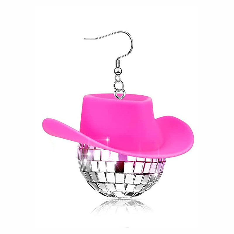 Women's Hooded Nightclub Ear Disco Party Earrings