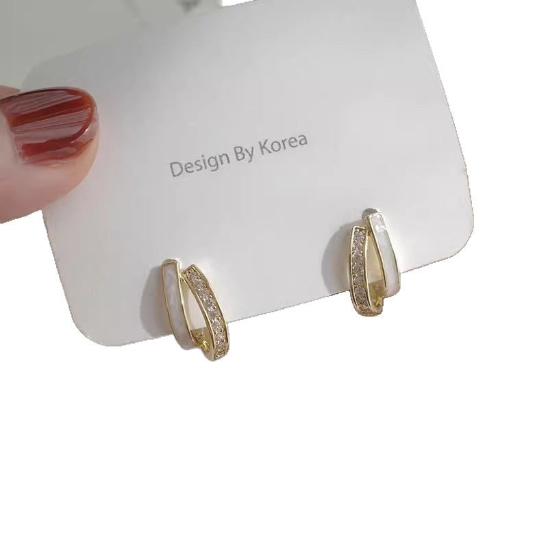 Style Simple Temperamental Minority Personalized High-grade Earrings